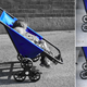 Illustration for article titled This Six-Wheeled Stroller Can Roll Up and Down Stairs